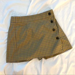 Aritzia Sunday best plaid skirt skort